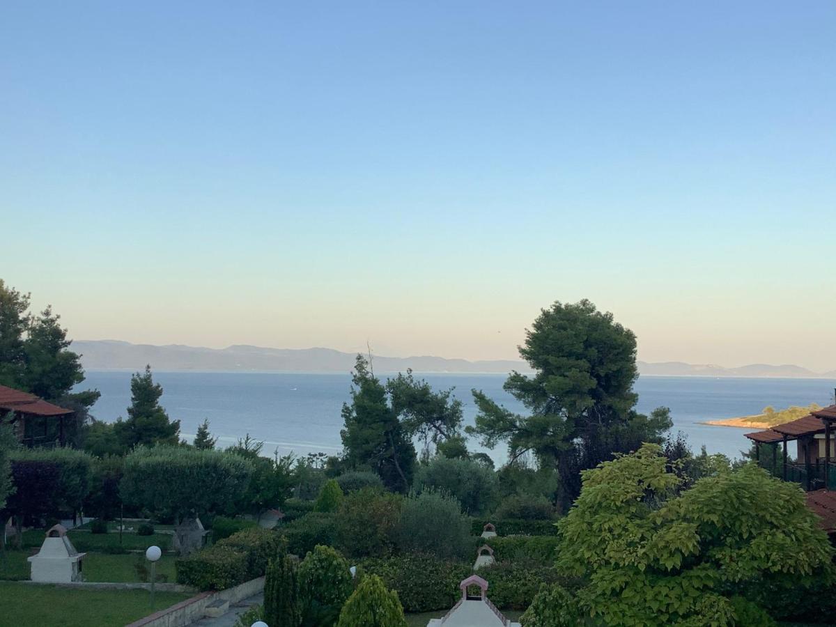 Amazing Villa With Views Sea In Paliouri Exteriör bild