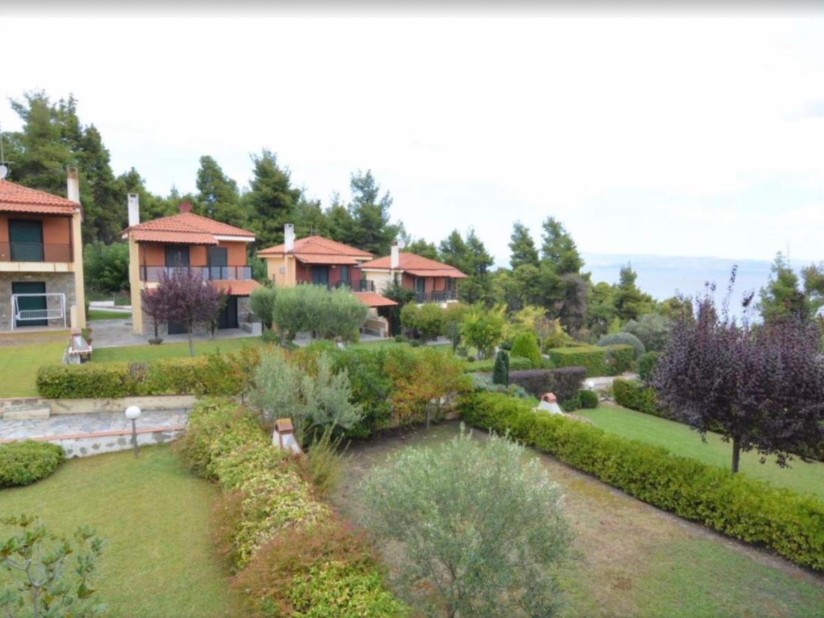 Amazing Villa With Views Sea In Paliouri Exteriör bild