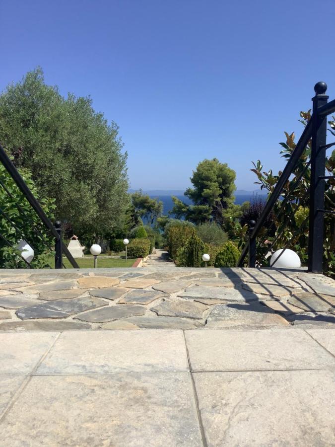 Amazing Villa With Views Sea In Paliouri Exteriör bild