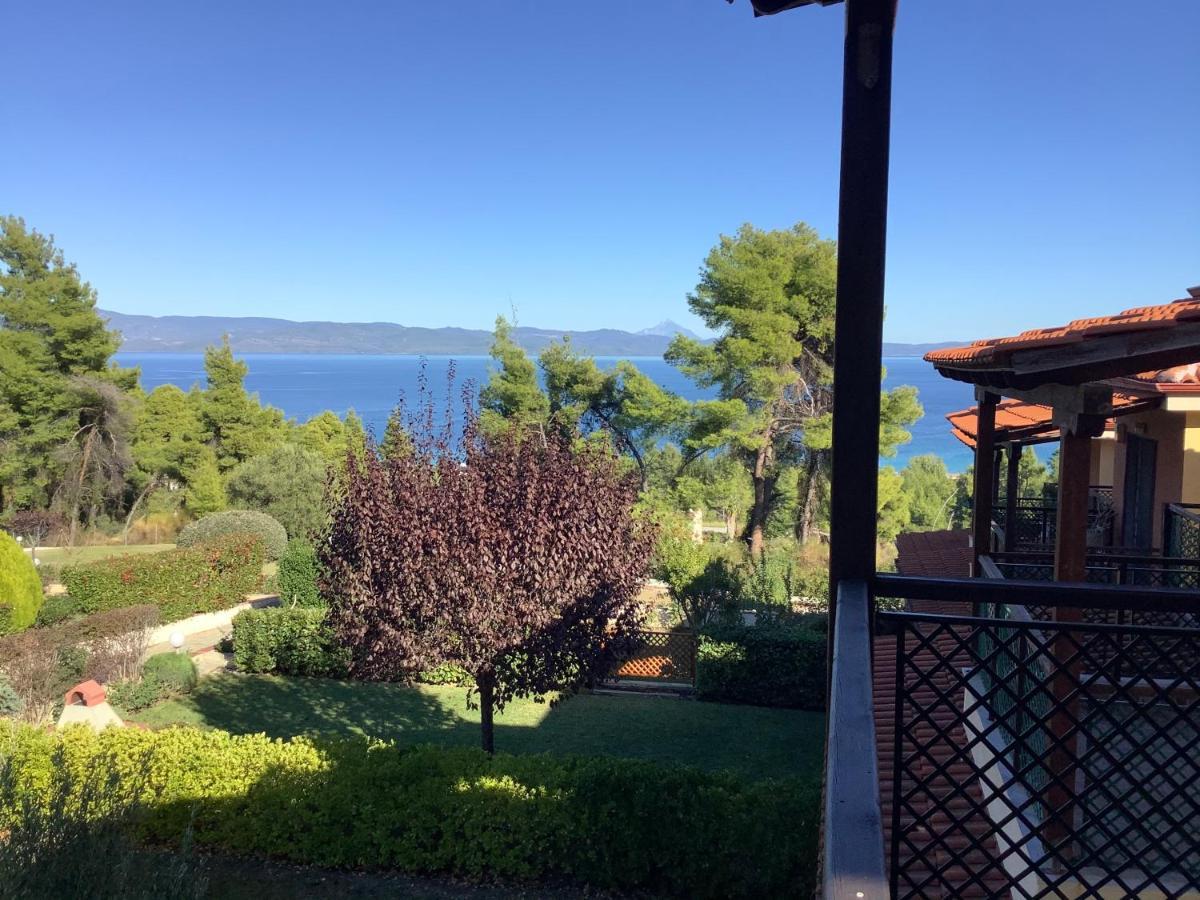 Amazing Villa With Views Sea In Paliouri Exteriör bild